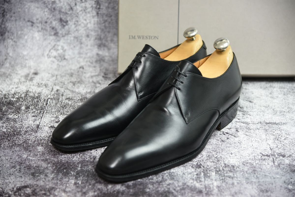 J.M.WESTON JMウエストン #437 コンティライン プレーントゥ 7E(25.5cm 