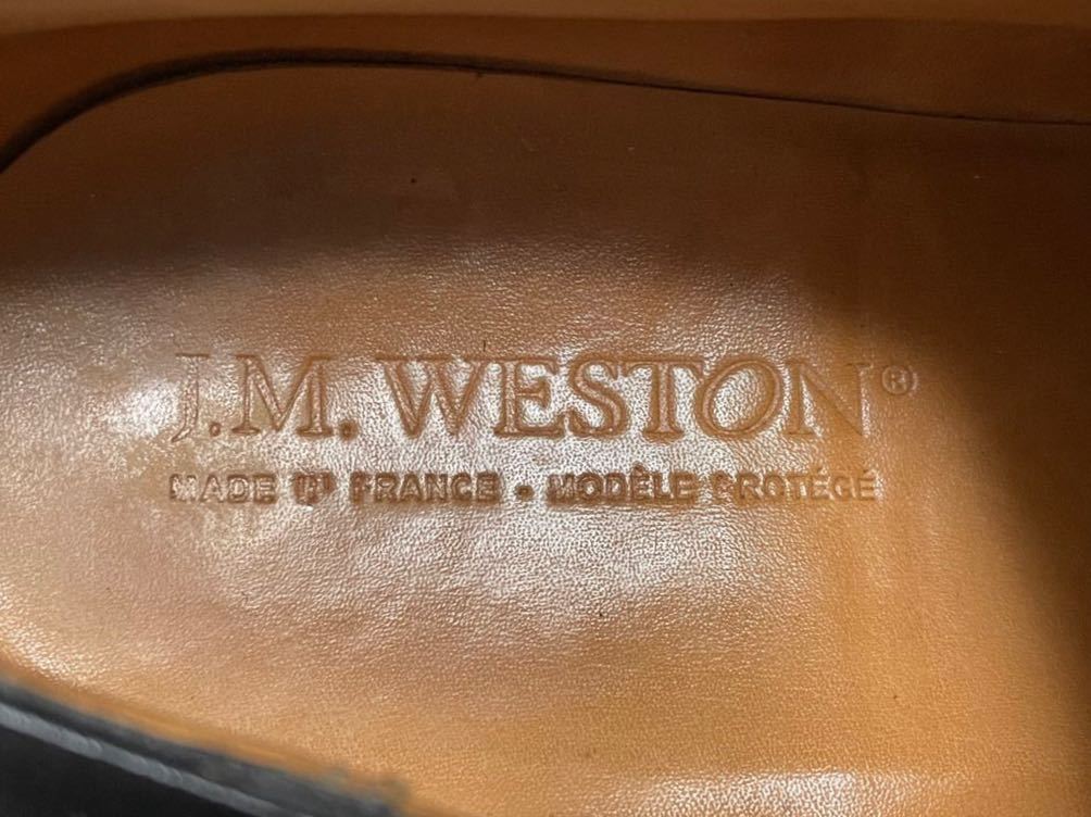 J.M.WESTON JMウエストン #437 コンティライン プレーントゥ 7E(25.5cm 