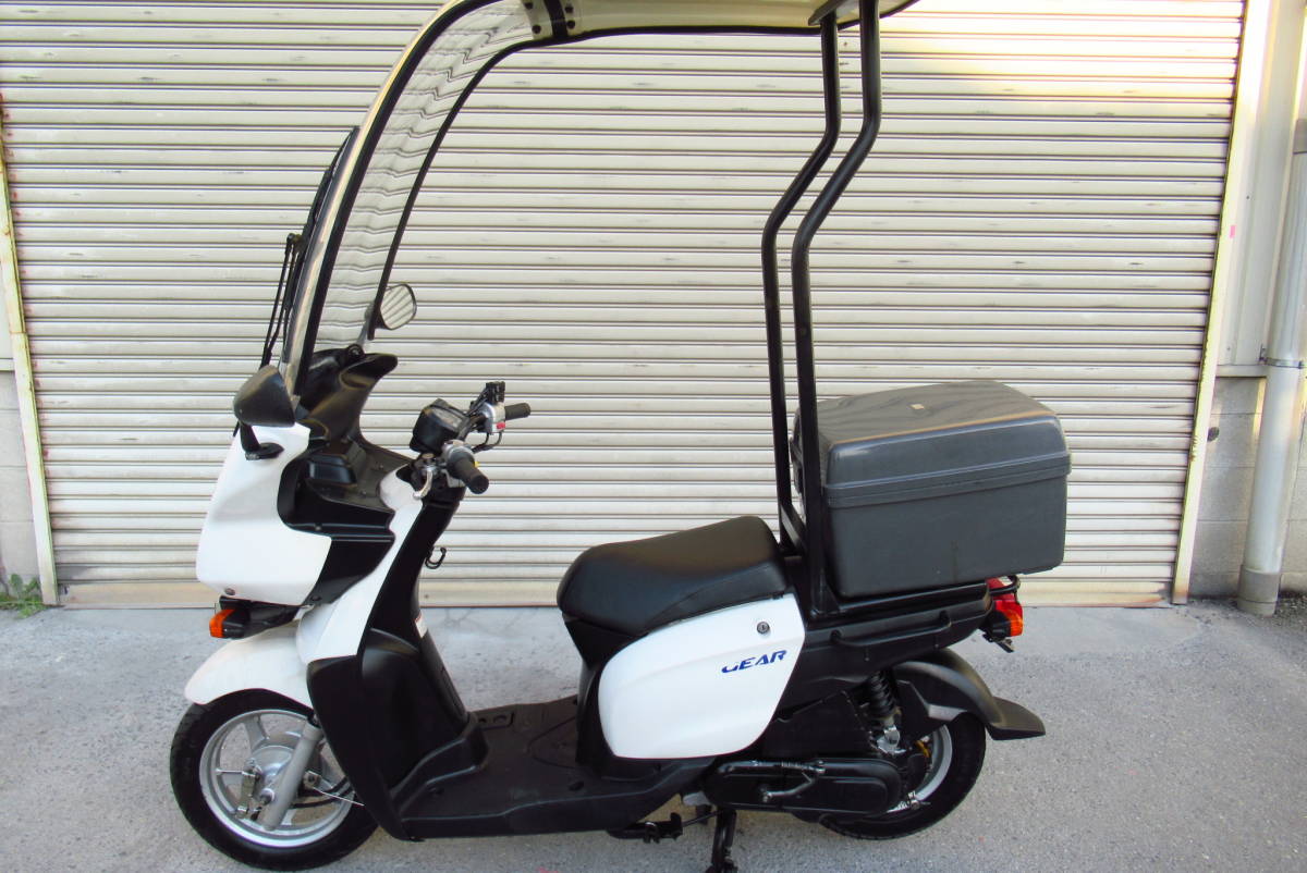 ヤマハ ギア UA06J ルーフ 屋根付き バッテリー新品 整備済み 
