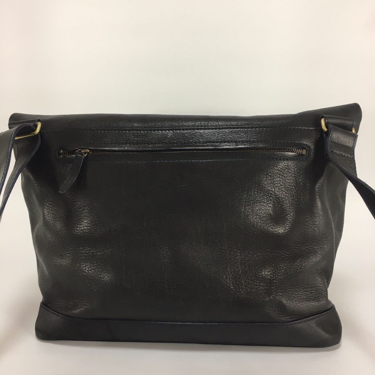 1円〜【極美品】土屋鞄 ビークル ハーフフラップ ショルダーバッグ 
