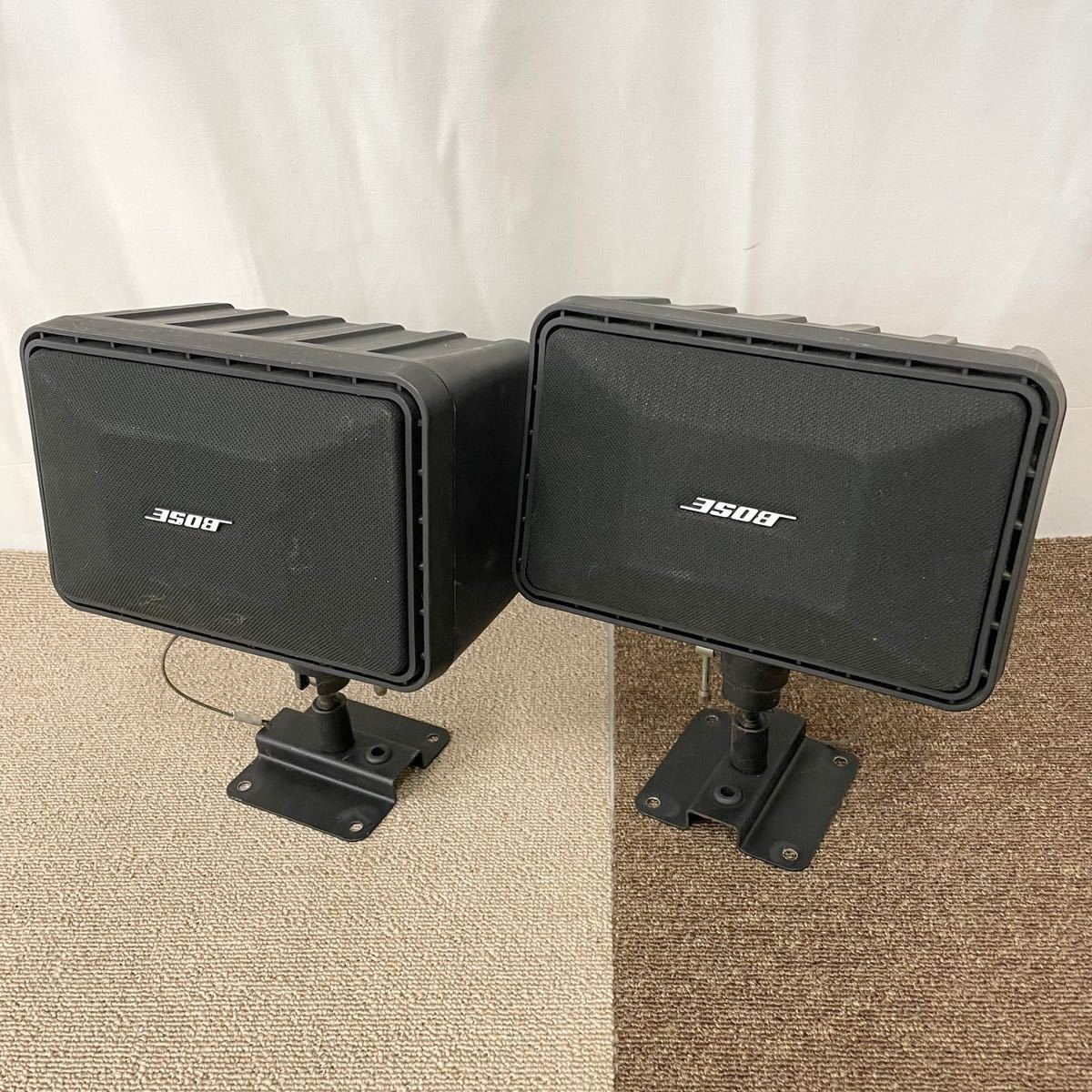 【送料無料，格安】 BOSE ブラケット付 スピーカー 101MM 2台セット ペア ブラック(スピーカー本体)｜売買されたオークション情報、yahooの商品情報をアーカイブ公開 - オークファン BOSE