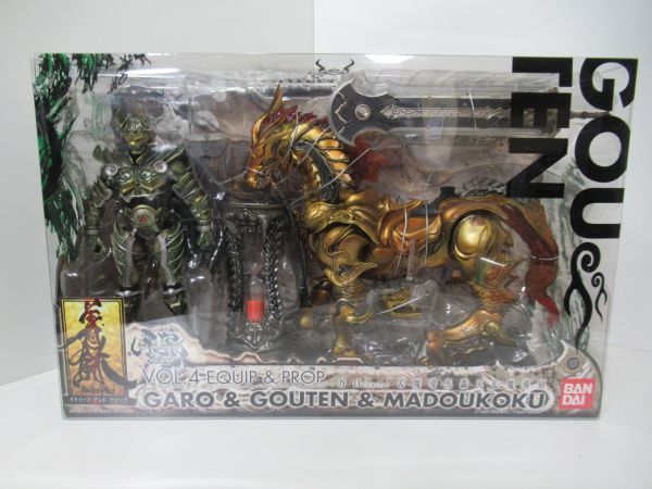 S.H.Figuarts 仮面ライダーグリス　仮面ライダーローグ　フィギュアーツ イクイップ＆プロップ VOL.4 ガロ(大河Ver.)＆轟天＆魔導刻 牙