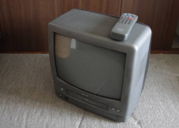 送料のみで差し上げます！SANYOテレビデオC-14VT30/VHS録画再生(ビデオ