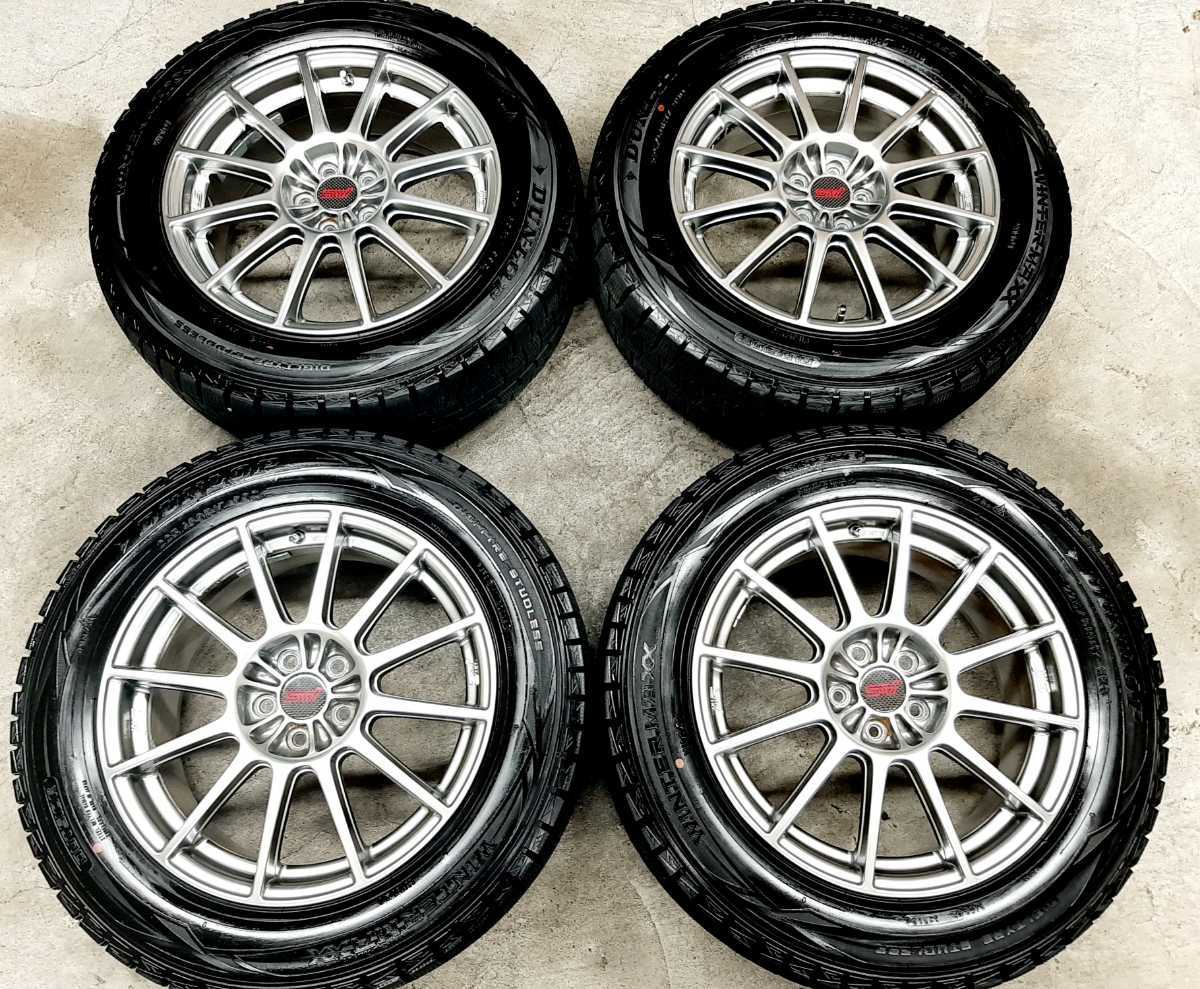 STI 純正 18インチ stiホイール 8.5J（シルバー／ガンメタ／ブラック