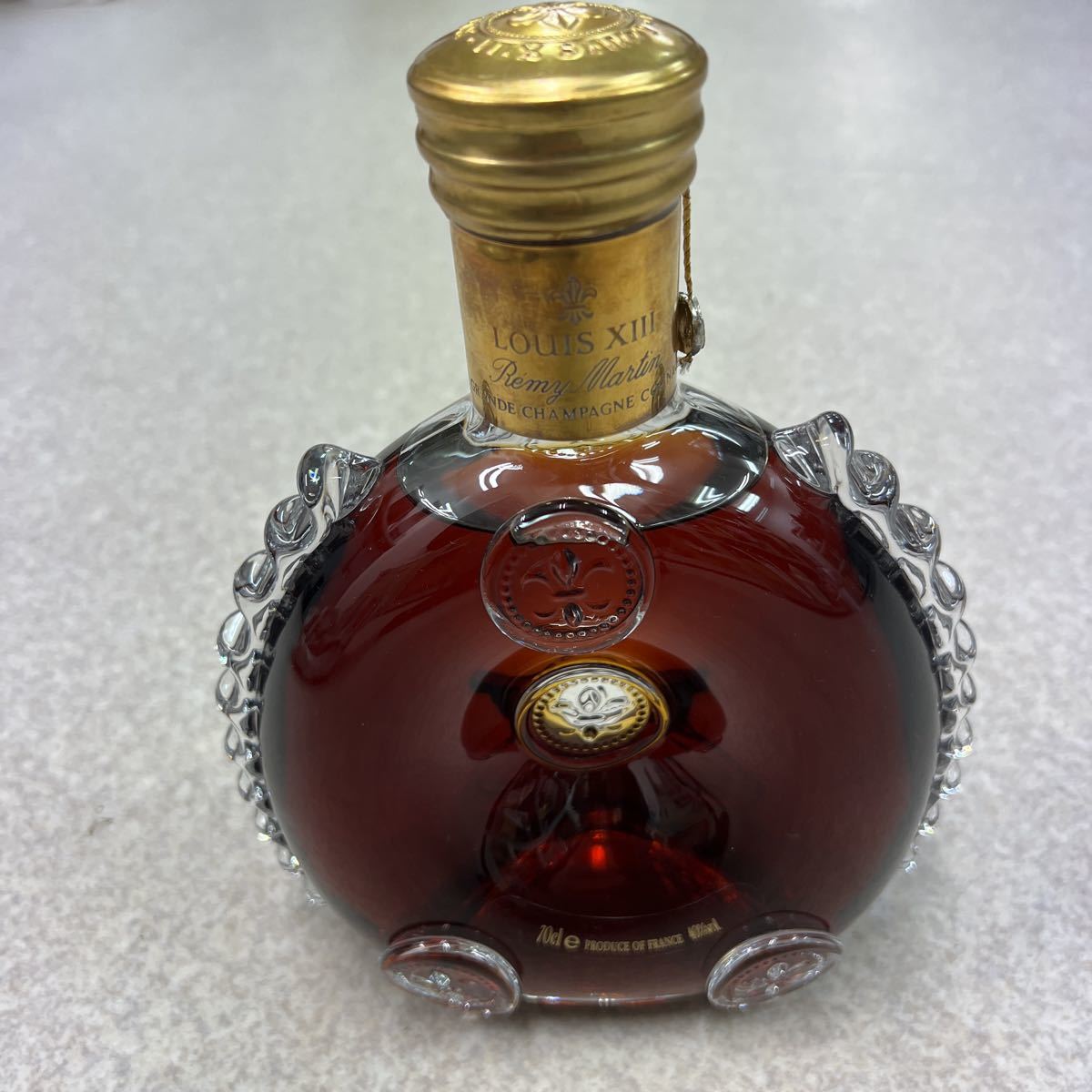 ○ REMY MARTIN レミーマルタン LOUIS ルイ13世 バカラボトル 金 ○ REMY MARTIN レミーマルタン LOUIS ルイ13世 バカラボトル 金