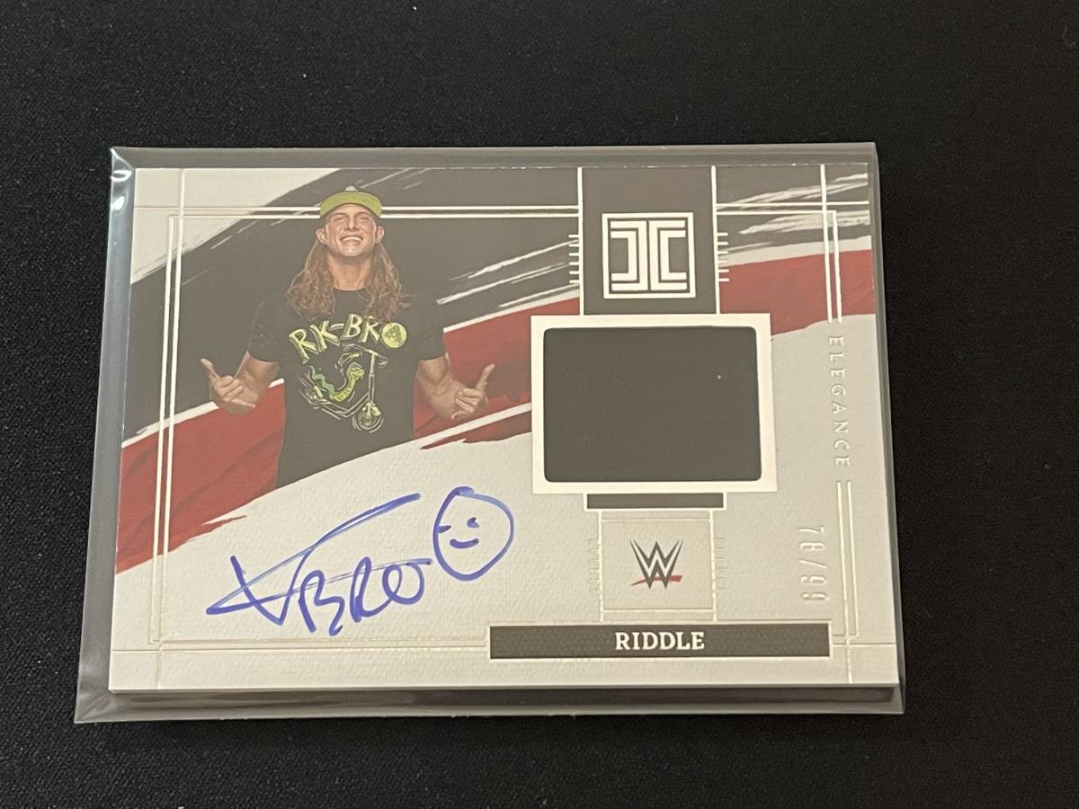 Riddle WWE 2022 PANINI IMPECCABLE Auto #/99(スポーツ)｜売買されたオークション情報、yahooの ...
