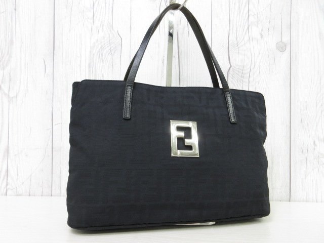 フェンディ ハンドバッグ FENDI トートバッグ 極美品 美品 ペカン FF 