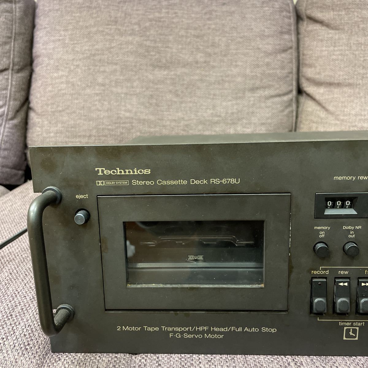 ジャンク品】Technics RS-678U テープデッキ テクニクス 【公式通販】