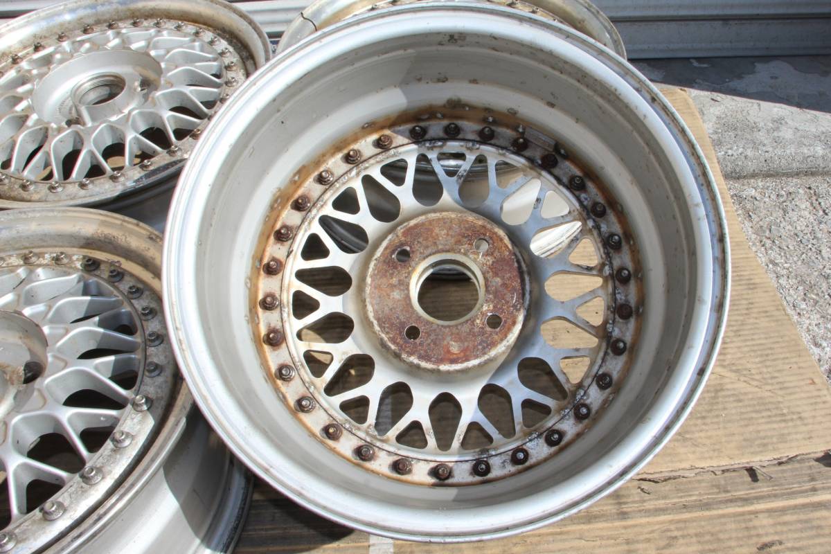 1000円から売り切り♪BBS-RS045♪希少モデル♪PCD100♪フラット 