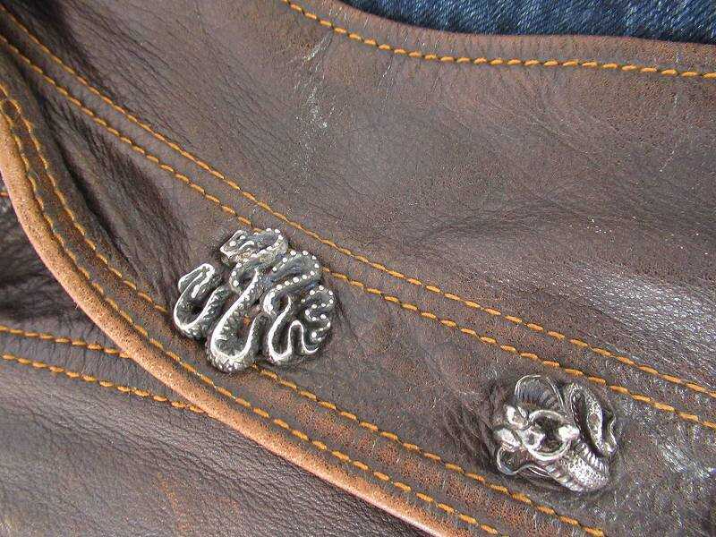 ◇ SKKIN U.S.A デニム×レザー メンズ ジャケット L BV317 SKKIN USA ◇ 90年代レザー×デニムシャツジャケット レザーの値段と価格推移は？｜27件の売買データからSKKIN Gem