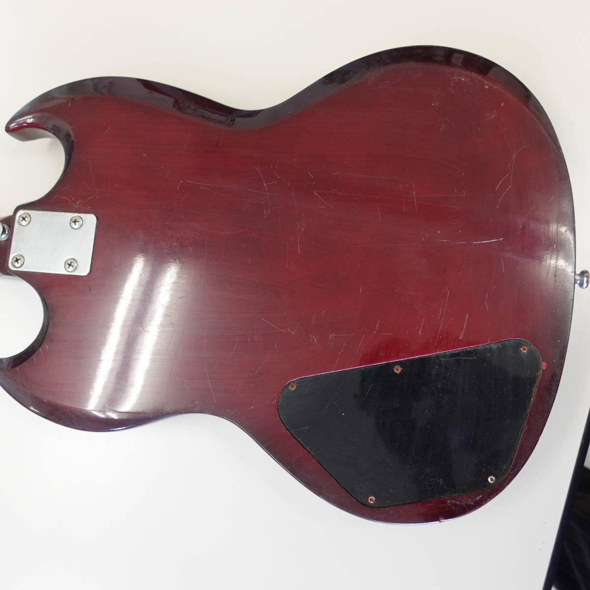 TEISCO SGタイプ ※ジャンクです。説明必読 TEISCO テスコ SGタイプ エレキギター ワイン ジャンク品 【公式通販】