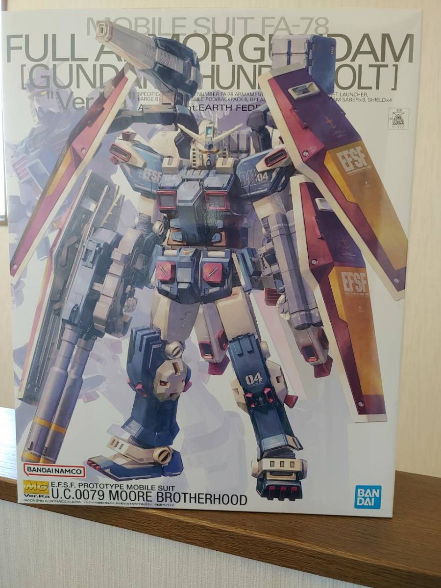 未組立て MG 1/100 フルアーマー・ガンダム Ver.Ka （GUNDAM