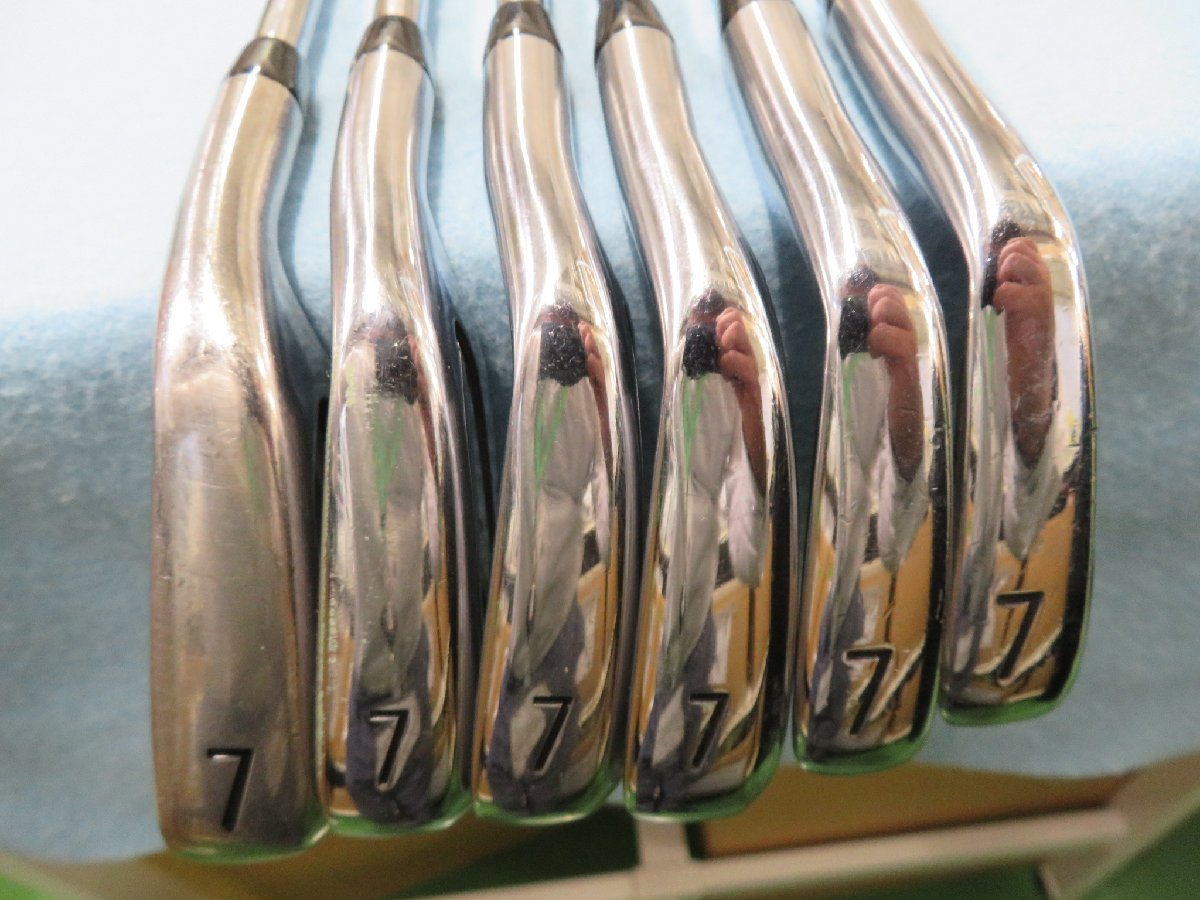 【中古・ジャンク品】在庫処分品 タイトリスト　2019　T100＆T200＆T300　単品7番　シャフトいろいろ6本セット！