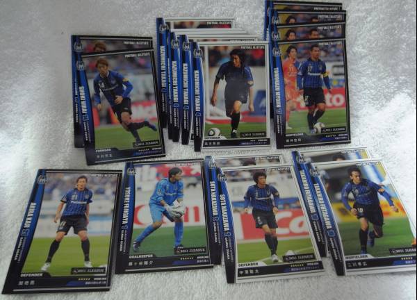 FOOTBALL　ALLSTARS　ガンバ大阪　白黒　二川　明神　中澤　等_1