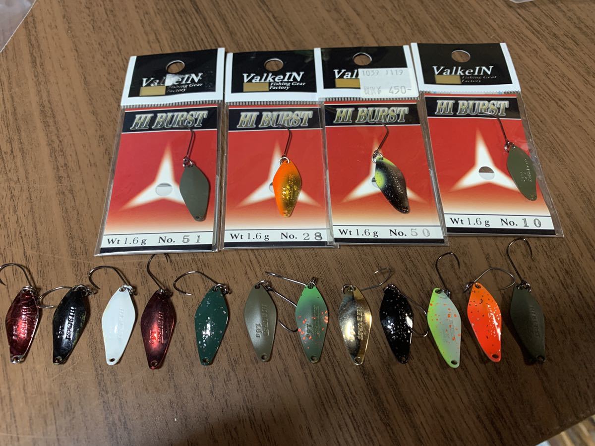 定番人気，得価 Valkein HI-BURST ヴァルケイン ハイバースト 1.6g 16
