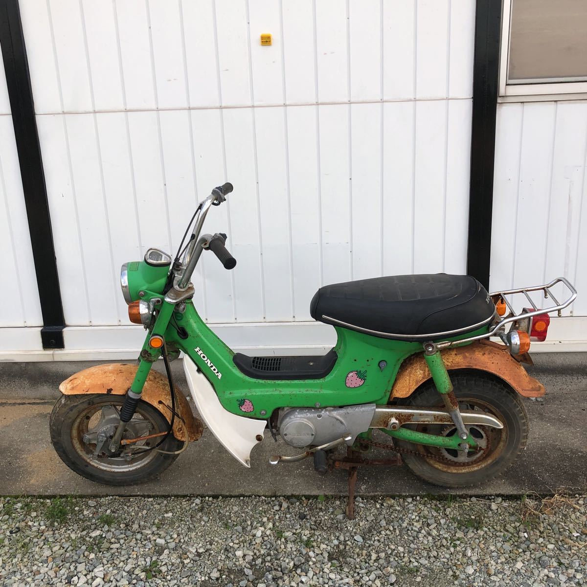 ホンダ シャリー 0 レストアベース 珍車 初期の 鉄兜 6V 現状渡し 
