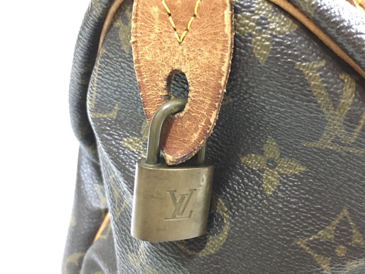 ルイヴィトン モノグラム スピーディ30 ボストンバック VUITTON 【公式