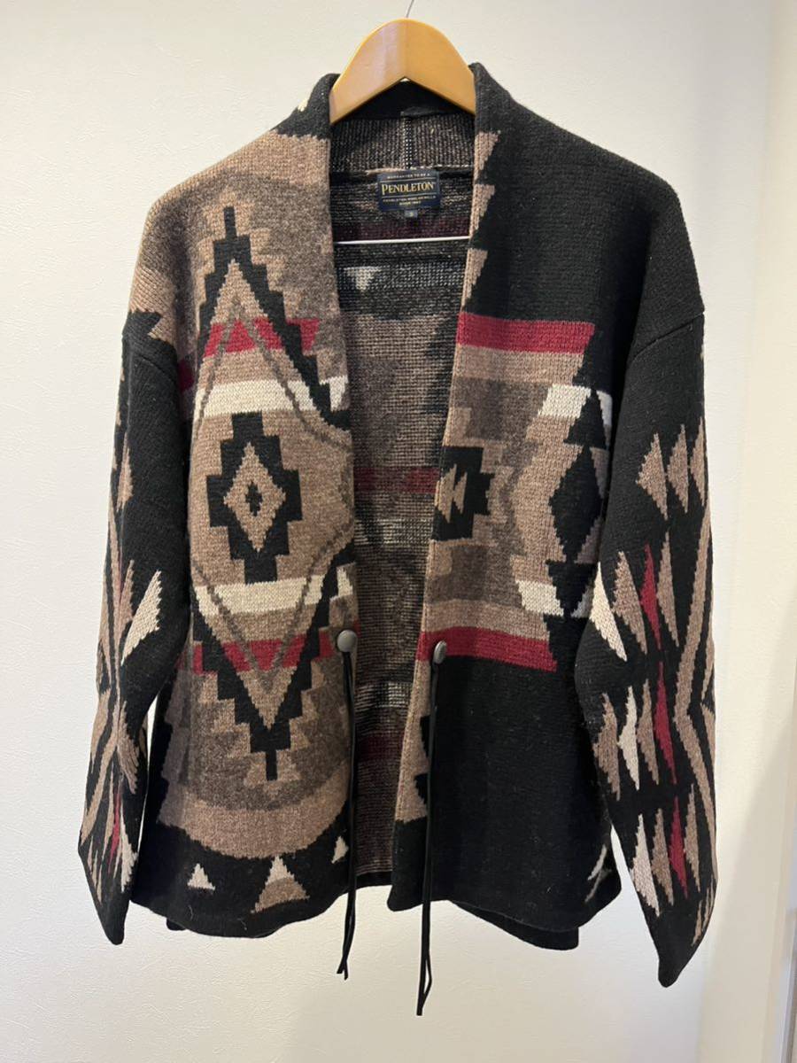美品 BEAMS LIGHTS 別注 PENDLETON コンチョ ガウン  