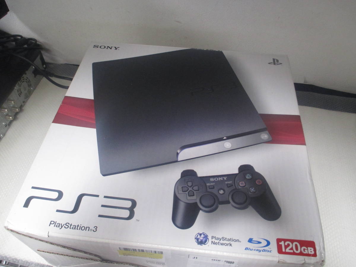 SONY PS3 本体 120GB ブラック CECH-2000A 箱/取説（未開封）/HDMI