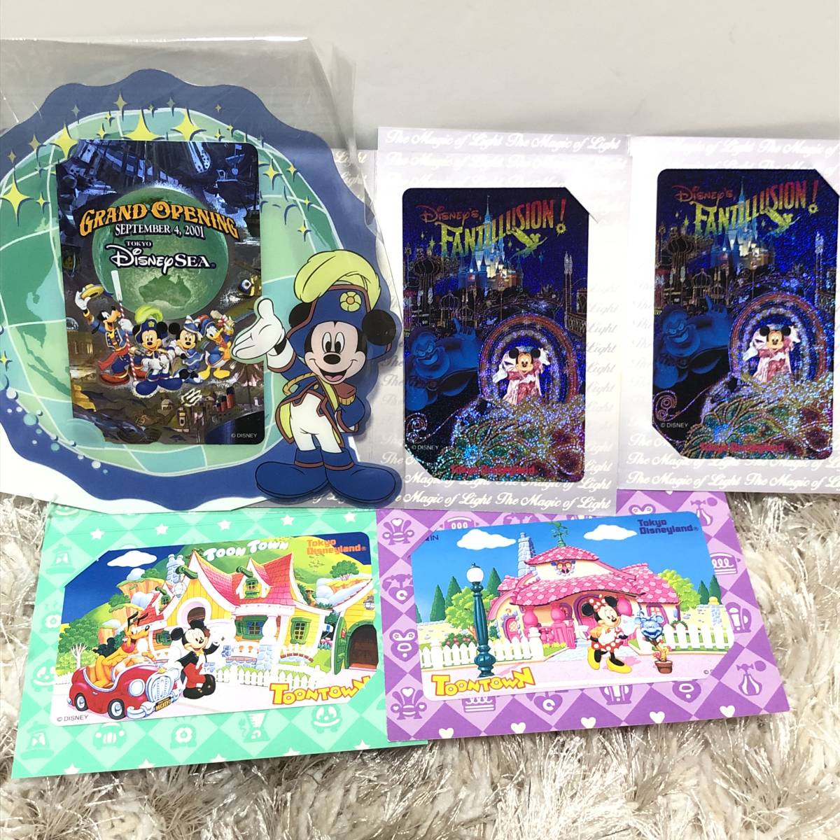 【新品未使用】　ディズニー　テレカ　合計43枚　枚数限定品　大量　まとめ　入手困難　レア　50度数_2