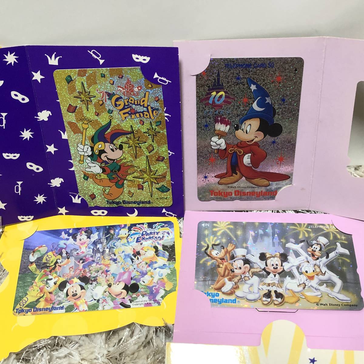 【新品未使用】　ディズニー　テレカ　合計43枚　枚数限定品　大量　まとめ　入手困難　レア　50度数_6