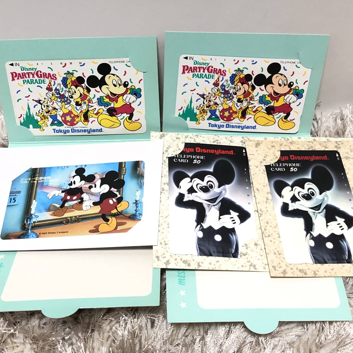 【新品未使用】　ディズニー　テレカ　合計43枚　枚数限定品　大量　まとめ　入手困難　レア　50度数_8