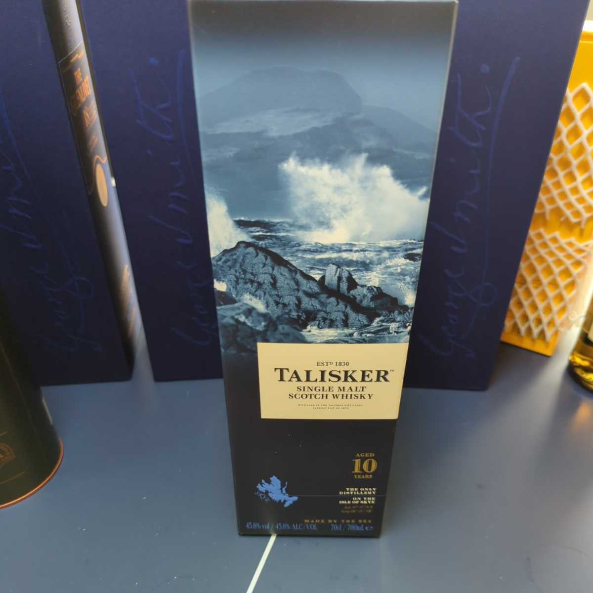 タリスカー 旧ボトル 10年 700ml 箱付き スコッチウイスキー 