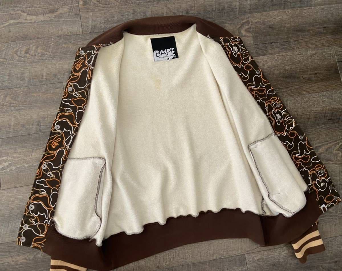 A BATHING APE ネオンカモ スウェットスタジャン 初期 archive A