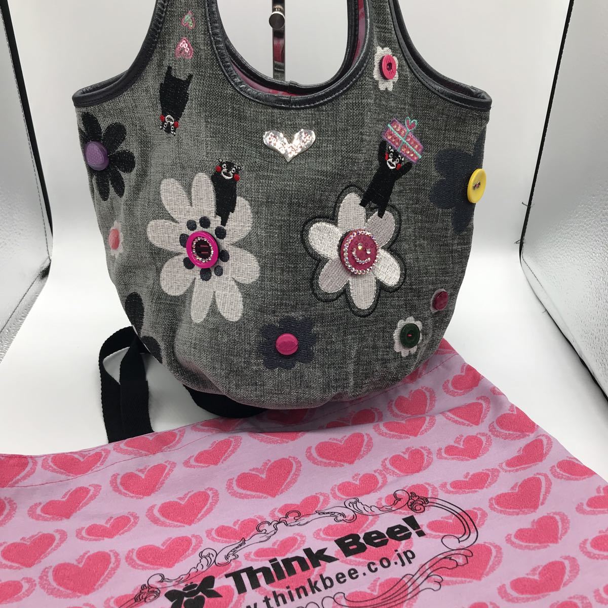 Think Bee! 美品 シンクビー - ⁄ Bee ビジュー ティアラ リボンズ タグ 