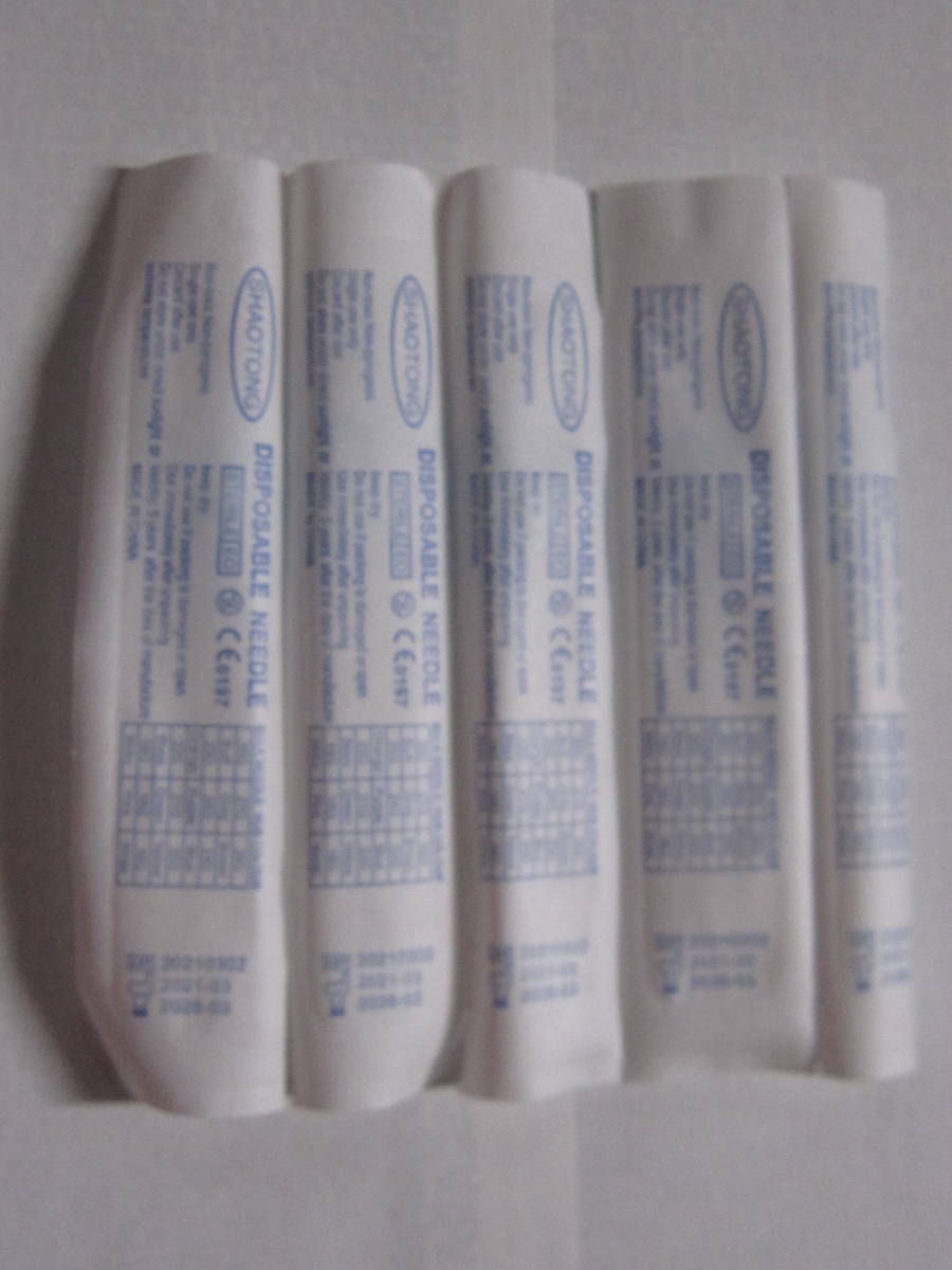 ニードル　有機溶剤や硬化液剤・インク充填用針　プラリペア等予備部品！在庫　〒発送！ 即日発送可！23G５本・新品！_2