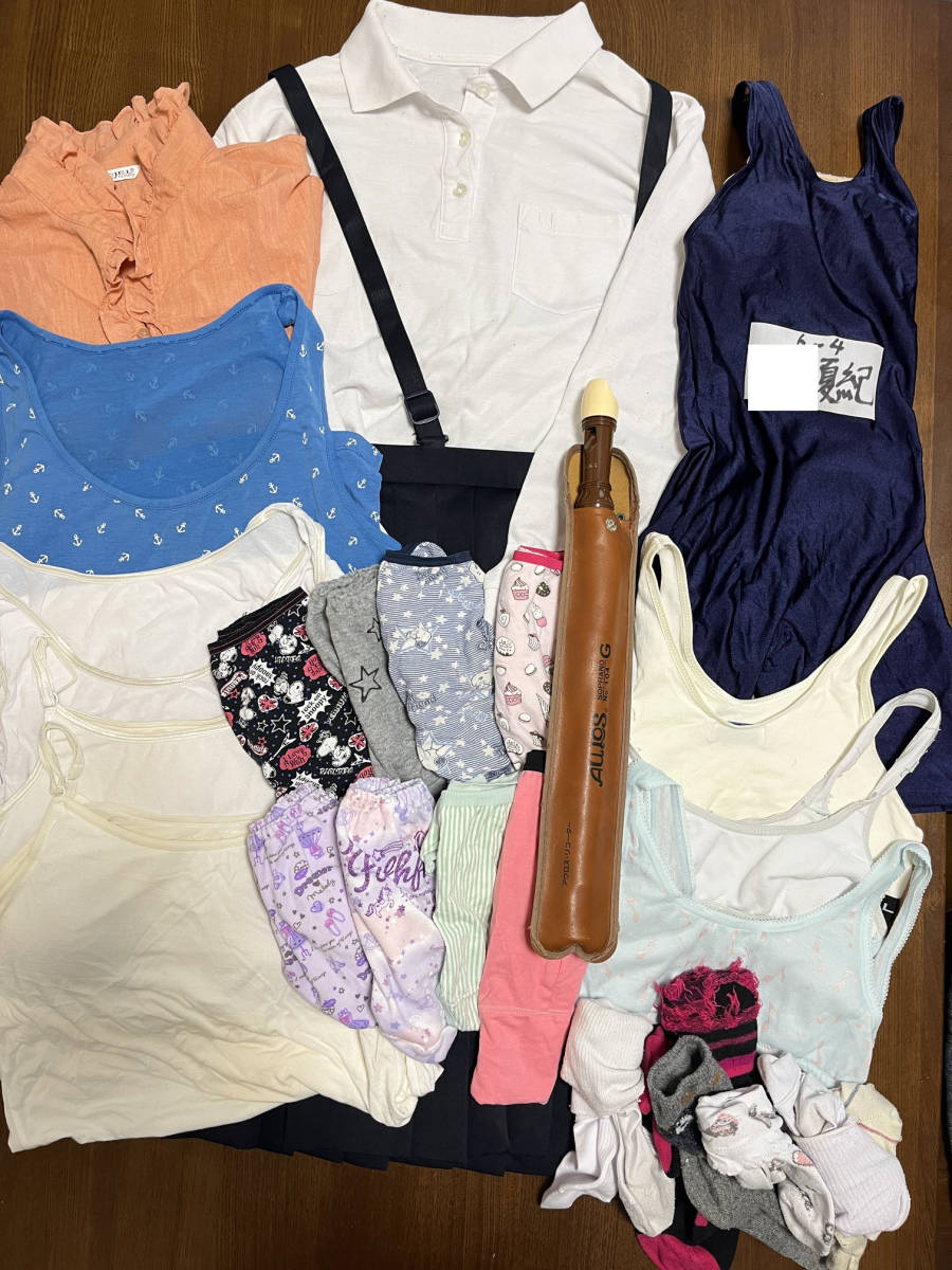 ECO♪女の子処分品 小学生♪ 160サイズ パンツ リコーダー 制服 水着