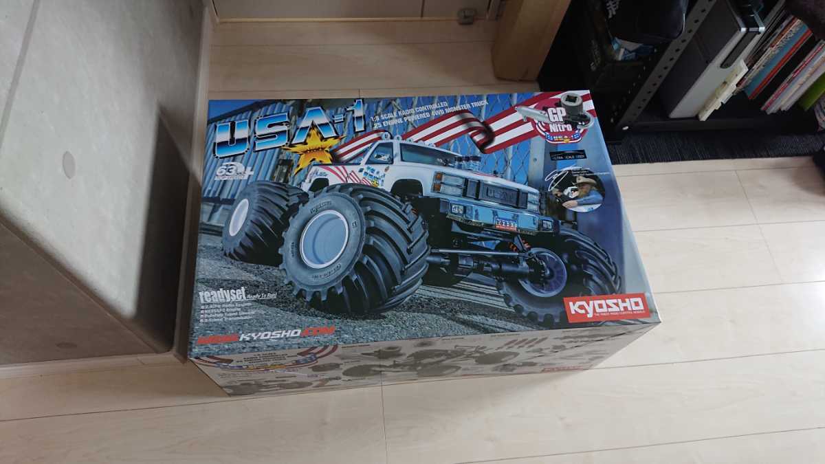 京商 USA-1 モンスタートラック エンジン レディセット 新品未開封品