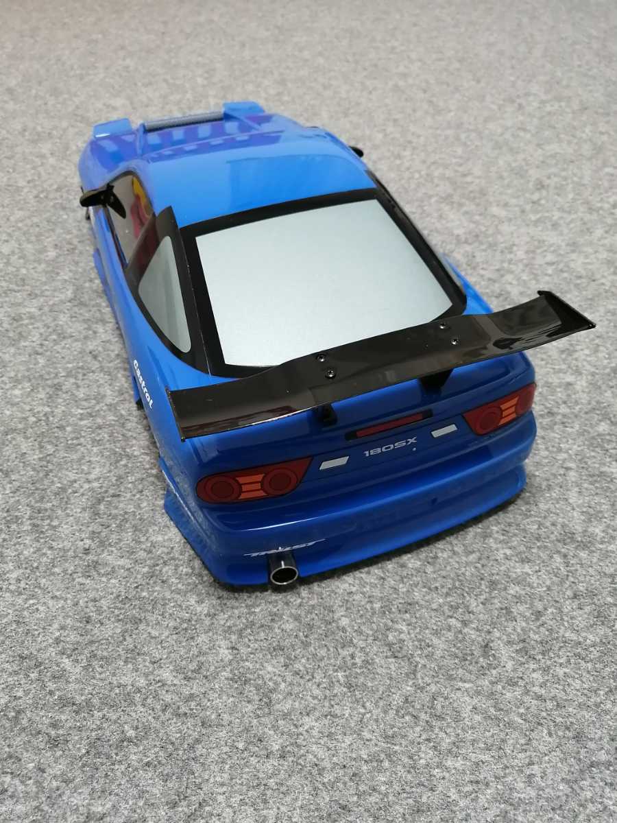 Yahoo!オークション - 送料無料 ヨコモ 180SX ボディ ブルー塗装済み