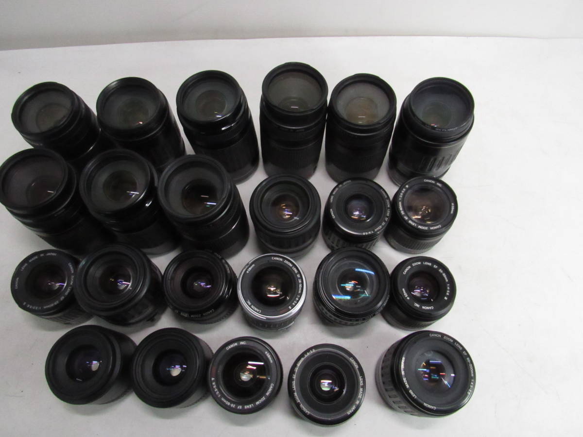 S-4036 Canon AFレンズ 23点 まとめ キャノンカメラレンズ EF ウルトラソニック 他 UltraSonic 28-80 35-80 100-300mm 他 フィルムカメラ EF USM F4 完全版キヤノン（Canon）のおすすめレンズ10選！選び方からおすすめ 2026年最新Yahoo!オークション DNコンパクトで