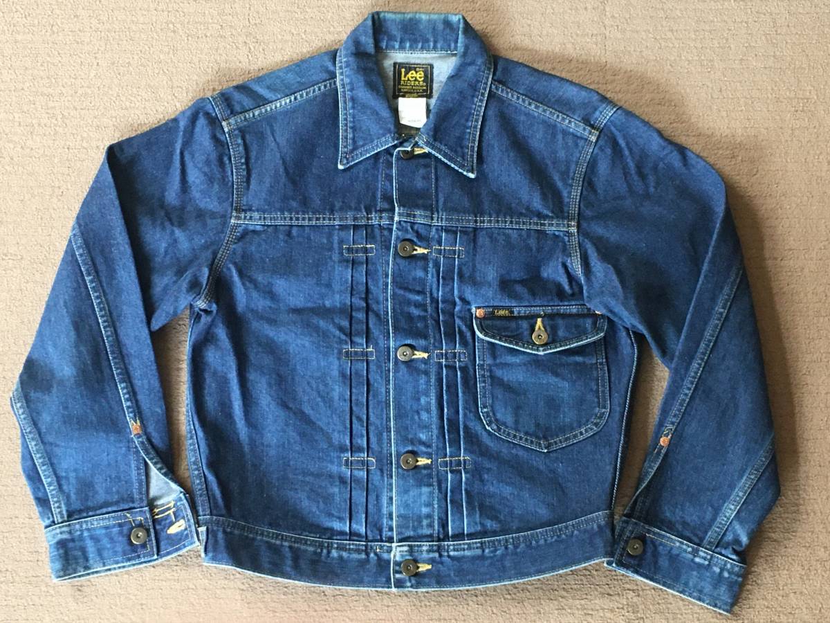 Lee デニムジャケット 1st 0401 RIDERS M サイズM LEE ダメージ COWBOY 