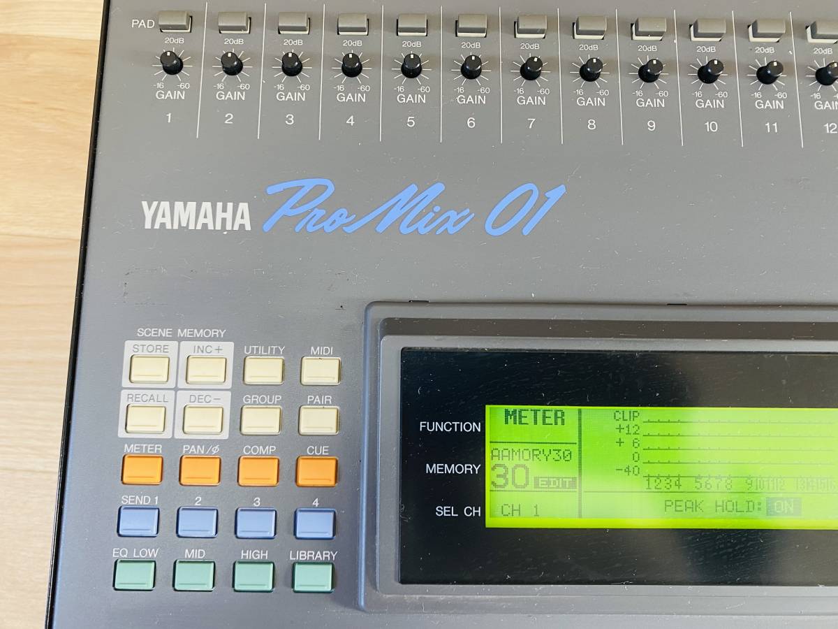 通電確認済] YAMAHA ヤマハ デジタルミキサー Pro Mix 01 (ミキサー