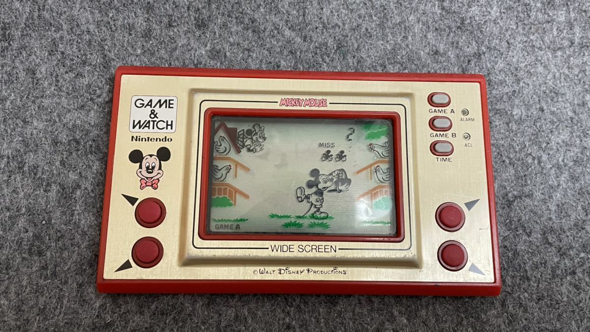 ワイドスクリーン ゲーム ミッキーマウス WATCH ミッキー ゲーム