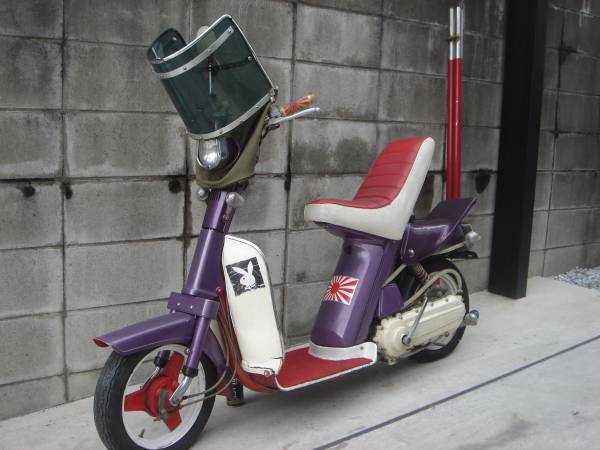 パッソル Passol 三段シート 竹槍マフラー ローダウン 車高短 族 50cc以下 売買されたオークション情報 Yahooの商品情報をアーカイブ公開 オークファン Aucfan Com