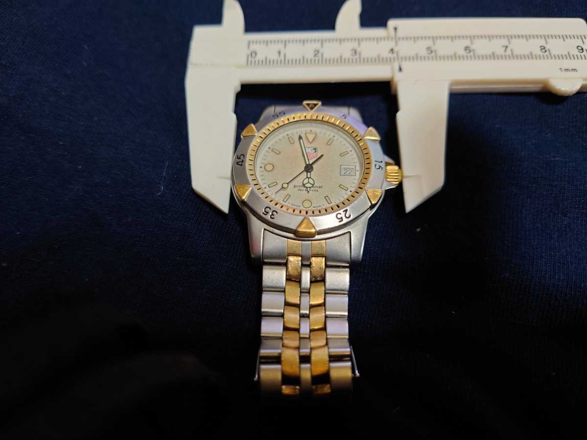 ☆ 電池交換済み 稼働品 TAG HEUER タグホイヤー professional 200 