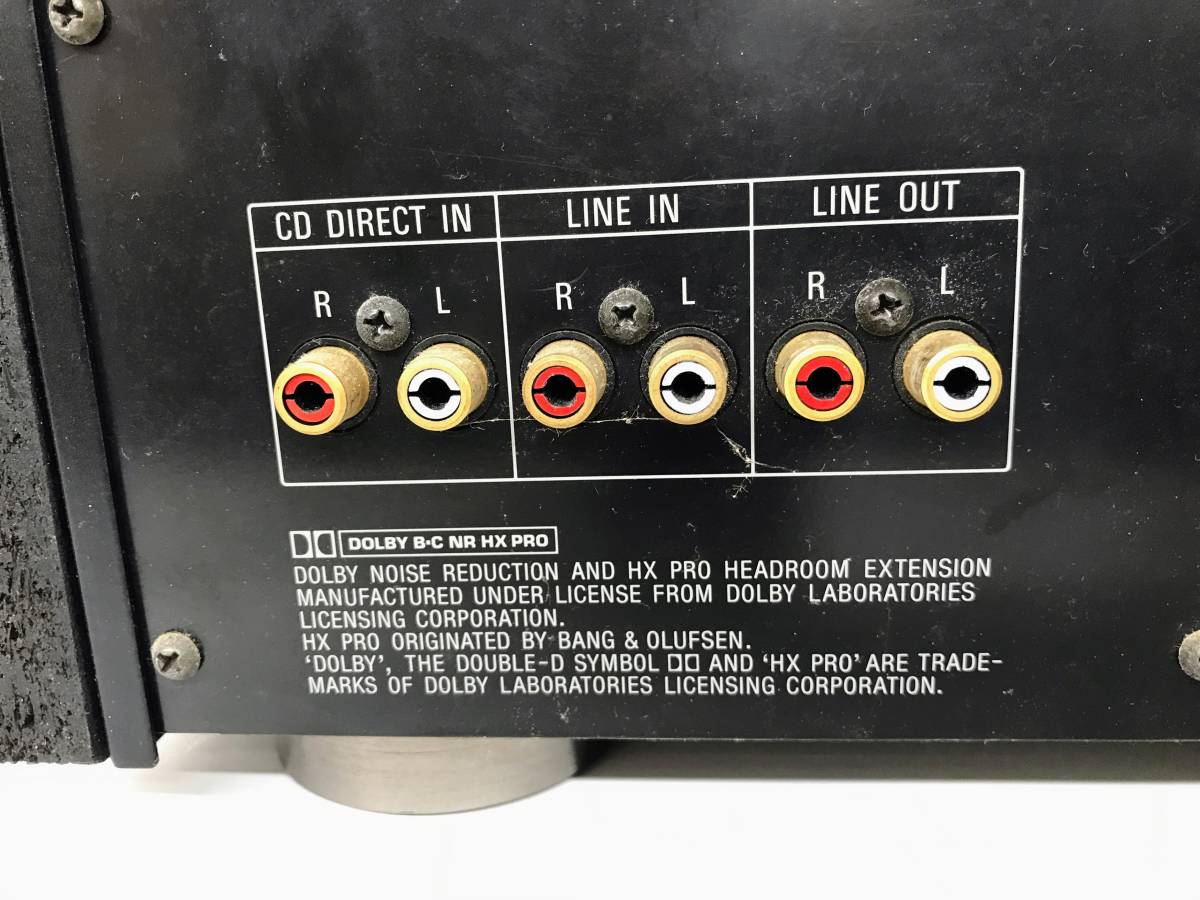 さ[IY1908]オーディオ機器 SONY/ソニー カセット デッキ TC-K333ESG
