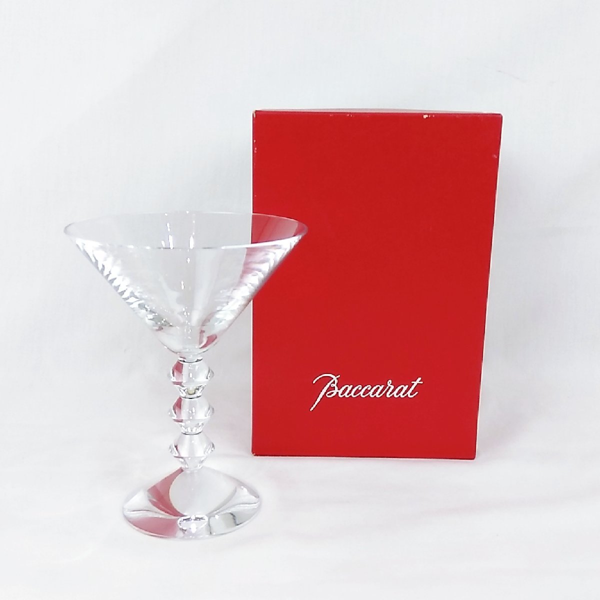 Baccarat ベガ マティーニグラス バカラ 箱付き ダイヤモンド型 