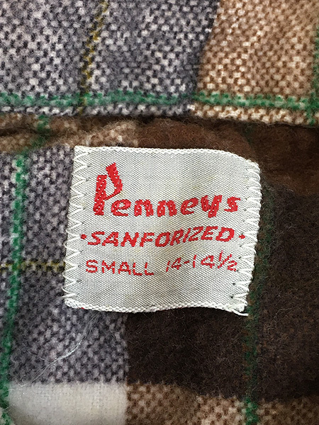 60'S PENNY'S TOWNCRAFT ジッパー付きポケットT L TOWNCRAFT（タウン