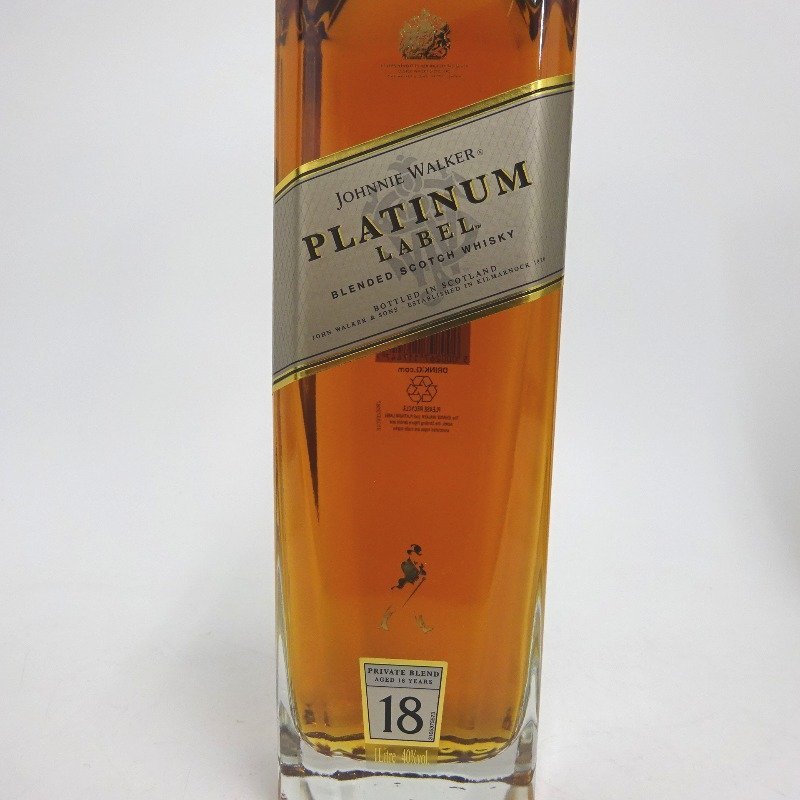 ジョニーウォーカー 18年 プラチナム 1000ml 箱付 ジョニーウォーカー