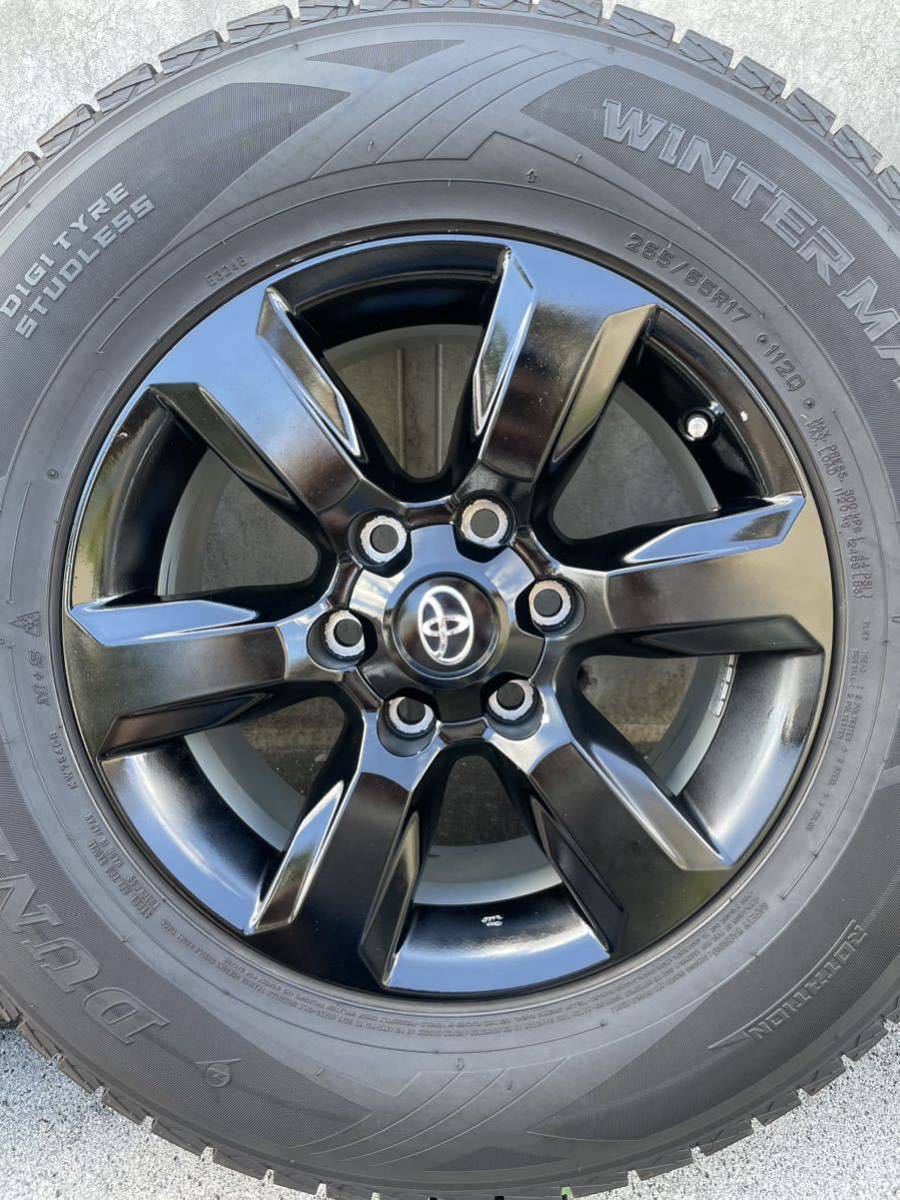 トヨタ ランドクルーザー プラド150系純正 17インチ ホイール 265 