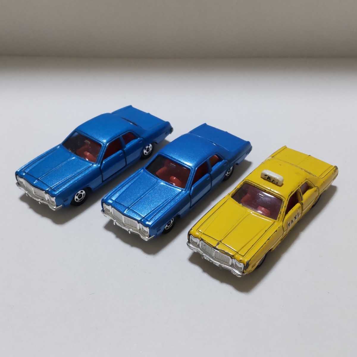 トミカ 外国車シリーズ ダッジコロネット カスタム 3台セット 日本製