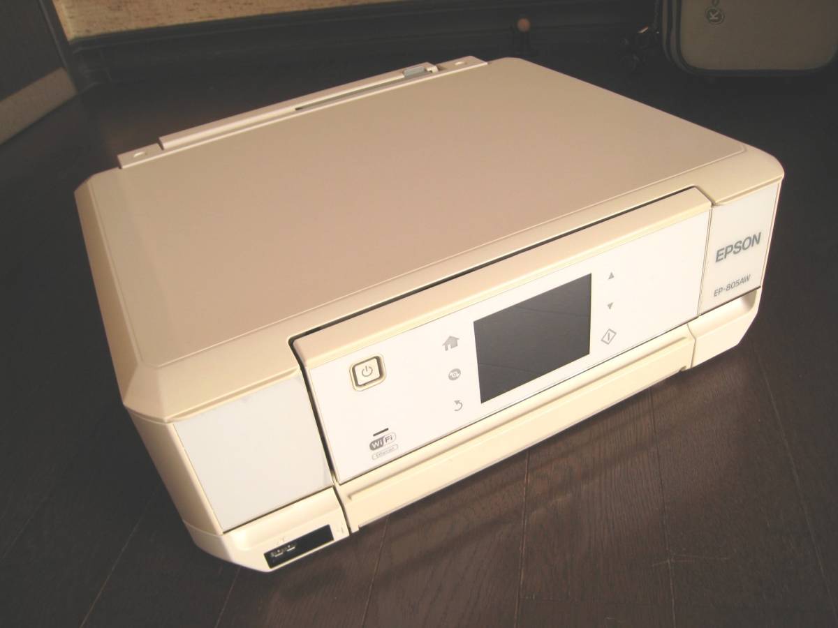 現在動作中！ジャンク扱いで！エプソンプリンター EP-805AW「廃インク