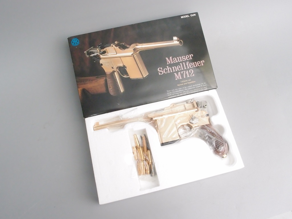 04.マルシン Masuser Schnellfeuer M712 モデルガン Mauser C96