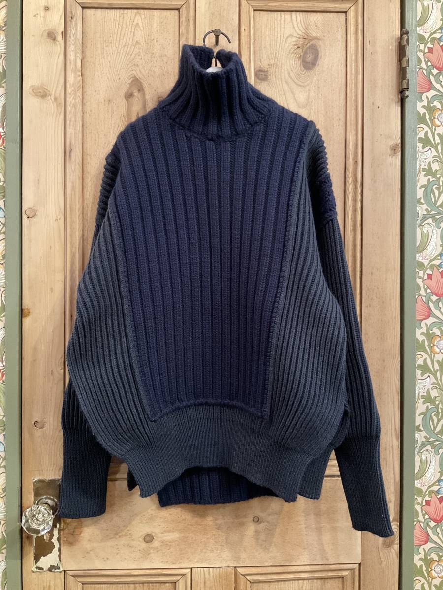 Maison Martin Margiela ショールカラーニットカーディガン S 44