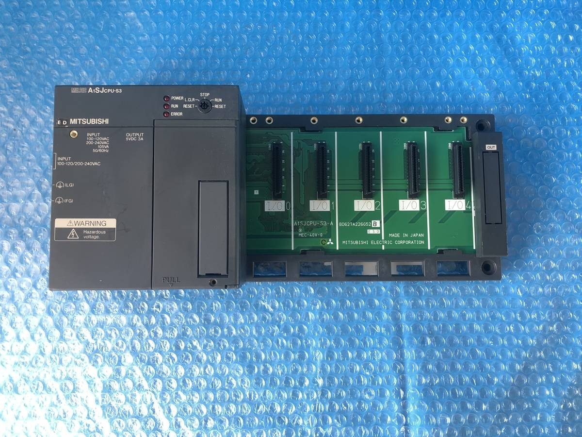 [CK8984] MITSUBISHI 三菱電機 A1SJCPU-S3 CPUユニット シーケンサー 動作保証