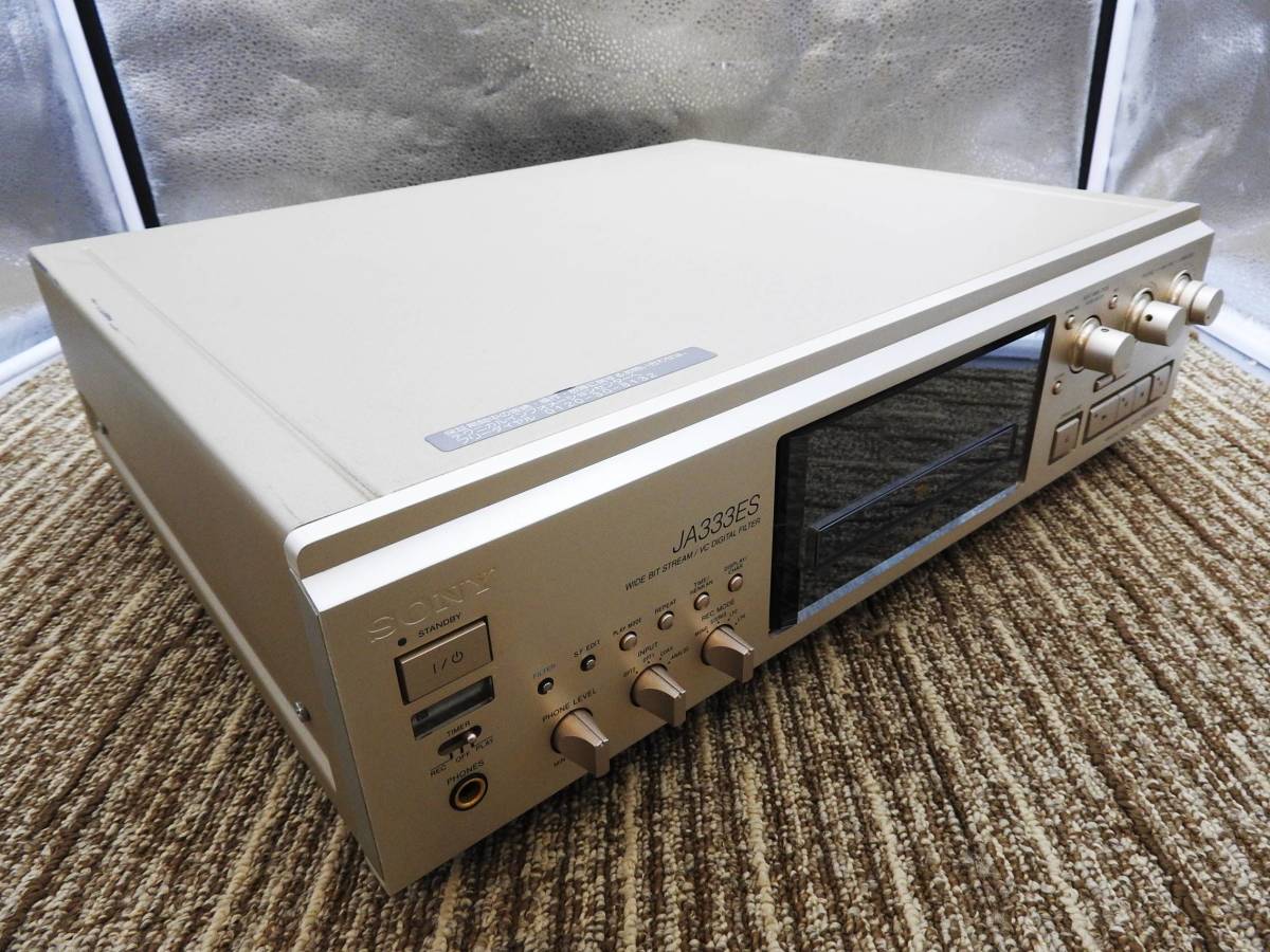 SONY ソニー☆MDデッキ MDS-JA333ES☆ジャンク品 「管理№F7632」 SONY